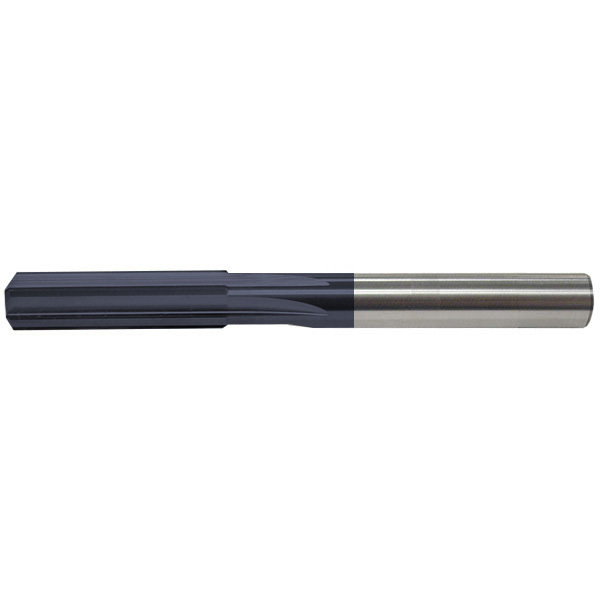 Mastercut Tool .3750x1-1/4x11/32x3-1/2 6FL 45° CHAMFER END STRAIGHT FLUTE REAMER, PowerA 645-688-1